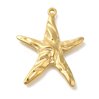 Ocean Theme 304 Stainless Steel Pendants STAS-Z092-06G-01-1