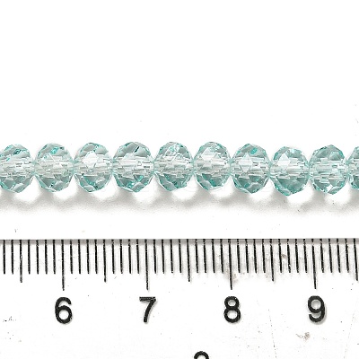Transparent Baking Paint Glass Beads X1-DGLA-A034-T6mm-D01-1