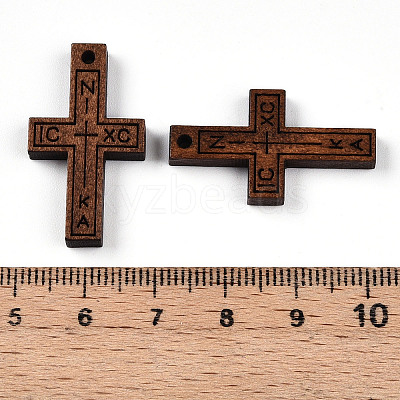 Natural Wood Pendants WOOD-N016-64-01-1