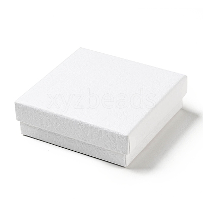 Texture Paper Jewelry Gift Boxes OBOX-G016-C03-A-1