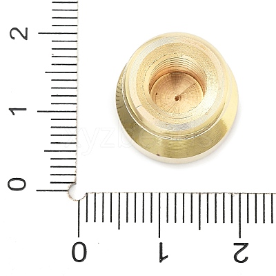 Constellation Golden Tone Wax Seal Brass Stamp Heads STAM-P002-02G-06-1