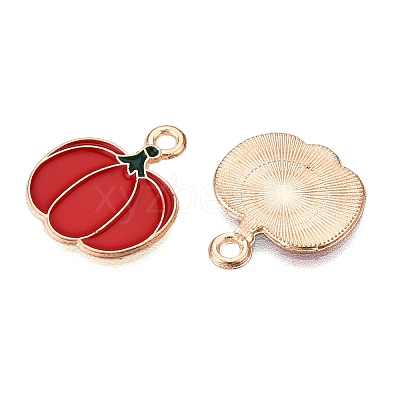 Thanksgiving Day Theme Alloy Enamel Pendants ENAM-T020-35M-1