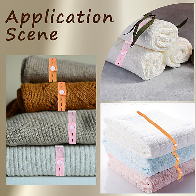 3Pcs 3 Colors Polyester Clothes Organizer Elastic Bands FIND-CN0001-68A-1