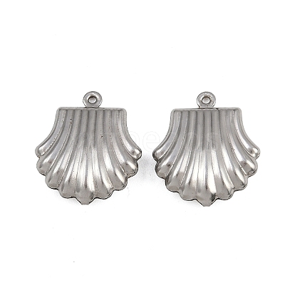 304 Stainless Steel Pendants STAS-L297-15B-P-1