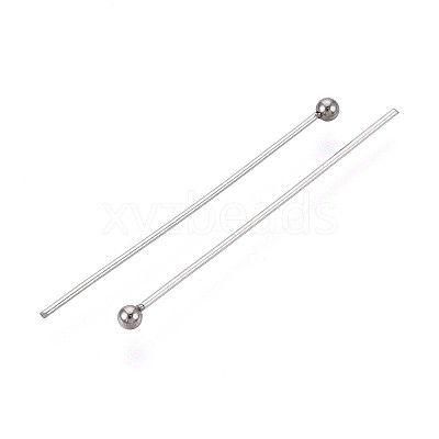 304 Stainless Steel Head Pins STAS-T065-30mm-20P-1
