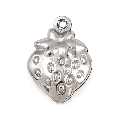 Fruit 304 Stainless Steel Pendants STAS-P418-03C-P-1