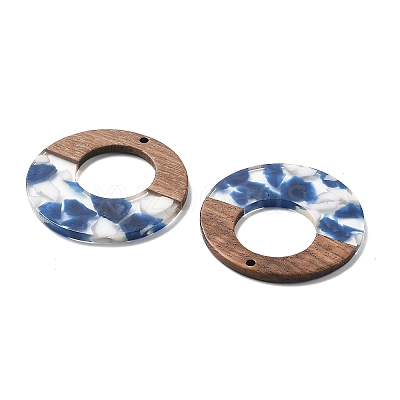 Resin and Walnut Pendants FIND-R051-13C-1