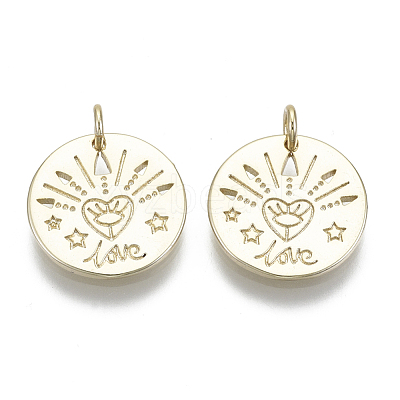 Brass Pendants KK-R137-003-NF-1
