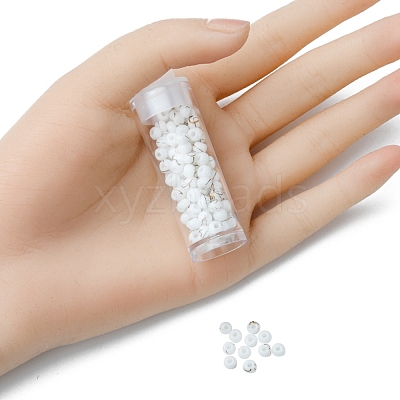 6/0 Opaque Glass Seed Beads SEED-YW0002-13Q-1