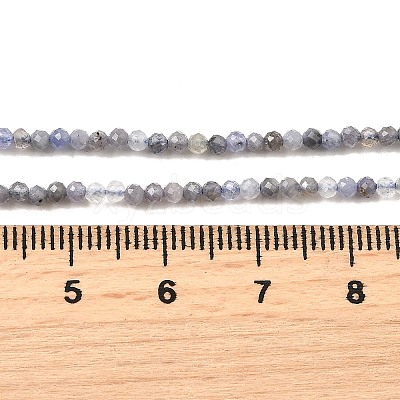 Natural Tanzanite Beads Strands G-S387-A01-2mm-1