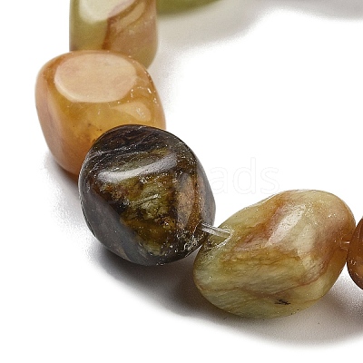Natural Xiuyan Jade Beads Strands G-Z061-A04-01-1