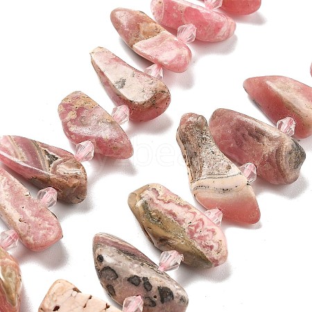 Natural Rhodonite Beads Strands G-C179-E01-01-1