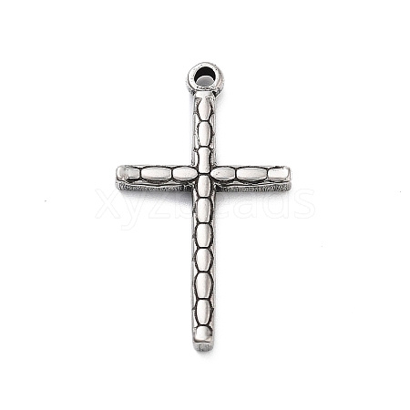 304 Stainless Steel Pendants STAS-Z091-08AS-04-1