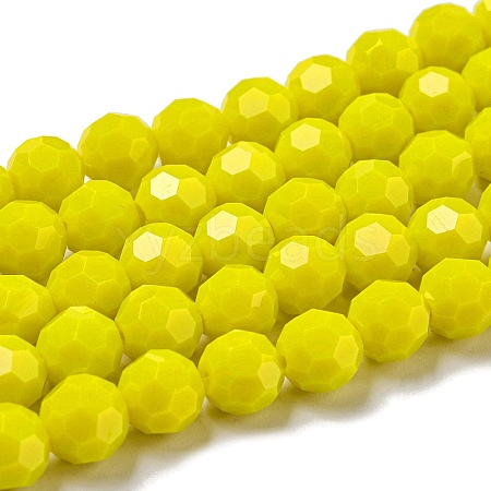 Opaque Glass Beads Stands EGLA-A035-P8mm-D04-1