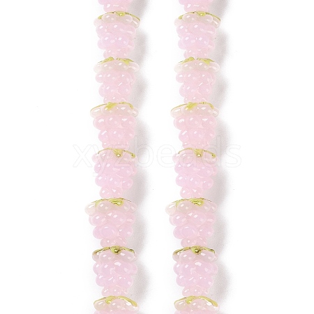 Handmade Lampwork Beads Strands LAMP-Q036-05A-1