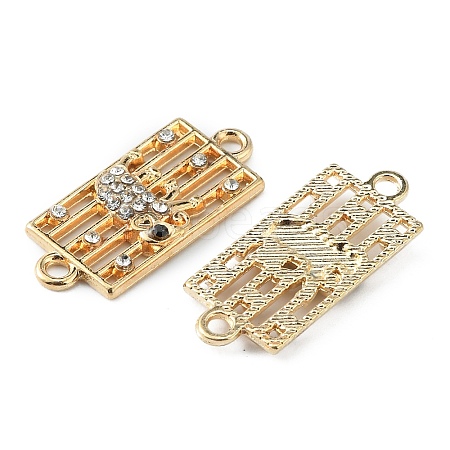 Alloy Rhinestone Connector Charms FIND-TAC0014-57-1