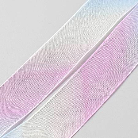10 Yards Rainbow Color Organza Ribbon OCOR-WH20005-04C-1