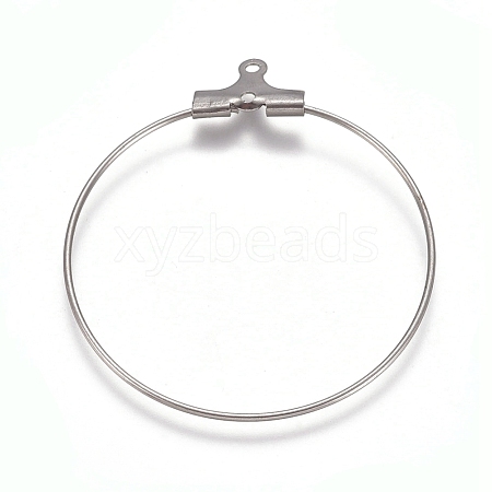 304 Stainless Steel Wire Pendants STAS-M274-020E-1