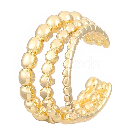 Adjustable Alloy Cuff Earrings EJEW-V006-01A-G-1