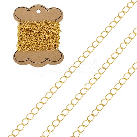 5M Brass Curb Chains CHC-TADJ0001-03G-1