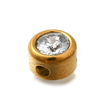 304 Stainless Steel Rhinestone Beads STAS-D310-05G-01-1