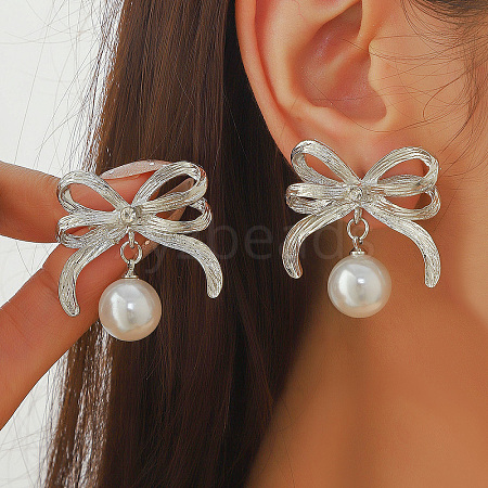 Elegant Alloy Stud Earrings KA4675-3-1