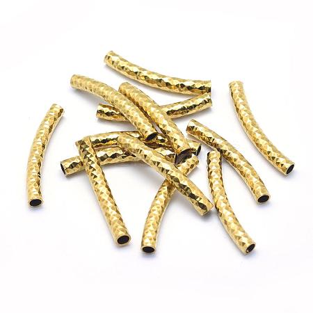 Brass Tube Beads KK-A143-31C-RS-1