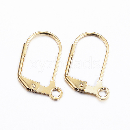 Ion Plating(IP) 304 Stainless Steel Earrings STAS-P166-11G-01-1