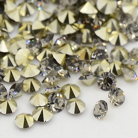 Grade AAA Pointed Back Resin Rhinestones CRES-R120-3.0mm-03-1