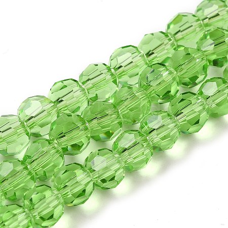 Transparent Glass Beads EGLA-A035-T6mm-D09-1