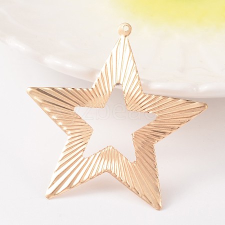 Star Iron Big Pendants IFIN-K009-24KC-1