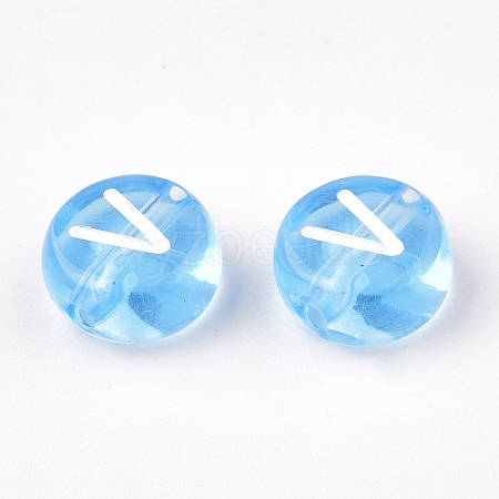 Transparent Acrylic Beads TACR-SZ0001-01C-1