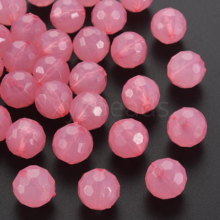 Imitation Jelly Acrylic Beads MACR-S373-97C-E03-1