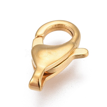 304 Stainless Steel Lobster Claw Clasps LS-X-STAS-I100-20G-1