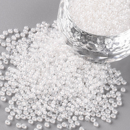 11/0 Grade A Transparent Glass Seed Beads X-SEED-N001-F-238-1