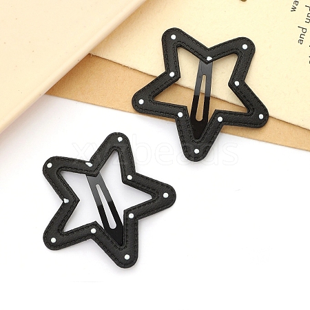 Alloy Snap Hair Clips PW-WG03FA0-01-1