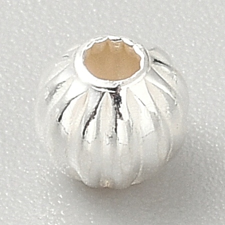 925 Sterling Silver Beads STER-WH0019-16C-1