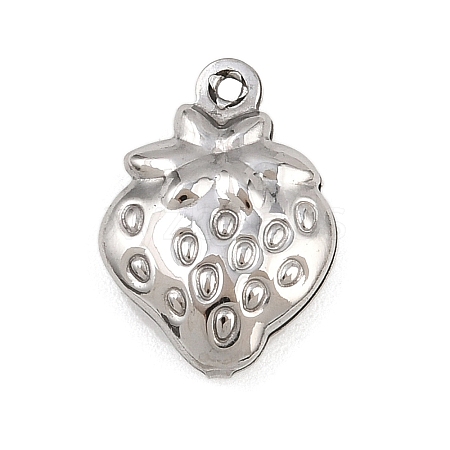 Fruit 304 Stainless Steel Pendants STAS-P418-03C-P-1
