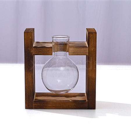 Glass Hydroponics Container Desktop Art Decoration PW-WG9273D-01-1