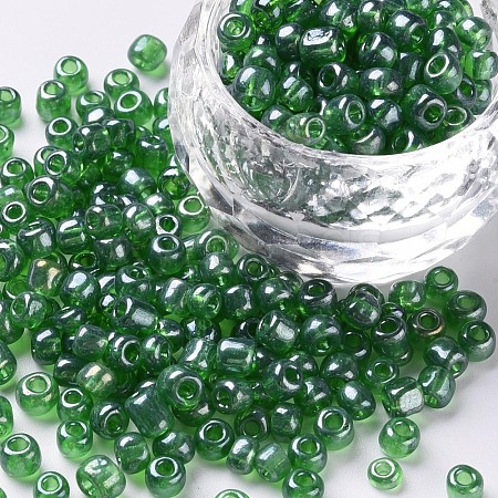 Glass Seed Beads SEED-A006-4mm-107-1