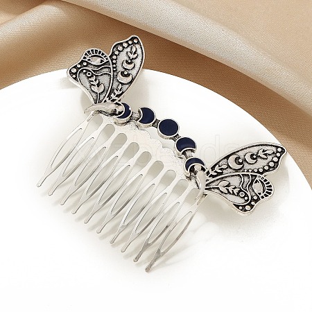 Alloy Wings Hair Combs PW-WG78D24-02-1