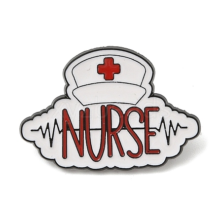 Medical Theme Word Enamel Pins JEWB-S034-04EB-C-1