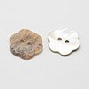 Flower Mother of Pearl Buttons SHEL-N033-23-2