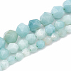 Natural Amazonite Beads Strands G-S332-6mm-009-2