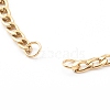 2Pcs 304 Stainless Steel Twisted Chain Bracelet Making AJEW-JB00927-6