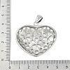 304 Stainless Steel Pendants STAS-F310-12P-3