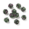 Natural Ruby in Zoisite Woven Beads GG-CBA2E9C-F11-01-1