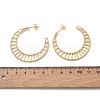 Brass Stud Earrings for Women KK-CBA4112-05G-5