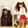8Pcs Alloy & Plastic Imitation Pearl Hat Chains FIND-ME0003-41-5