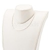 Natural Rose Quartz Beaded Necklaces NJEW-JN03315-02-5
